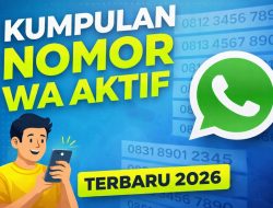 +5000 Kumpulan Nomor WA Aktif 2026