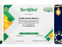 Download Sertifikat Pesantren Kilat Format DOC, PDF, PSD Gratis dan Siap Edit